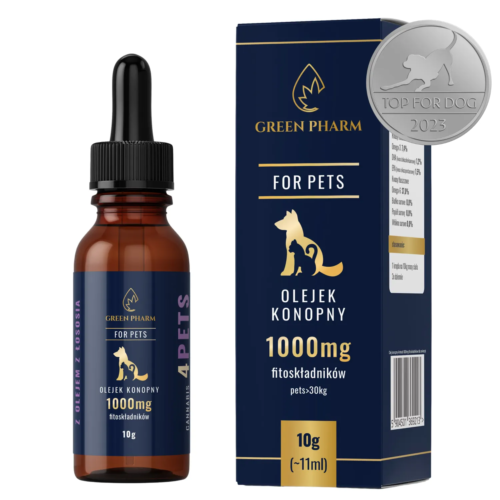 Olejek konopny Animals CBD 10% 11ml  CBD dla zwierząt
