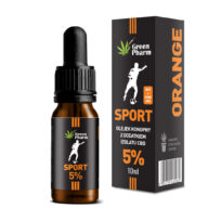 Olejek 5% CBD+MCT Orange Sport Isolate 10ml
