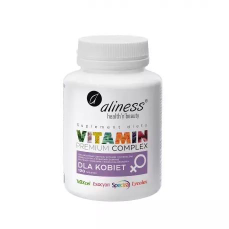 Premium Vitamin Complex dla kobiet 120 tabletek Vege
