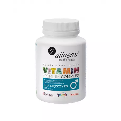 Premium Vitamin Complex dla mężczyzn 120 tabletek Vege