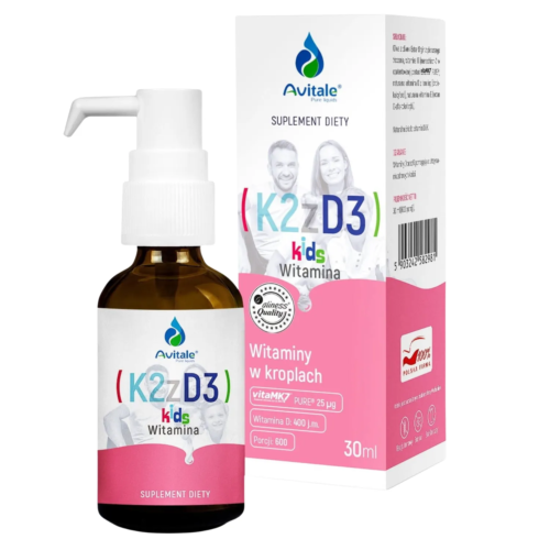 Avitale, Witamina K2 z D3 KIDS 30ml